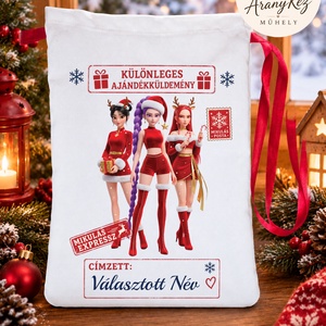 Névre szóló Mikulás zsák, K-pop démonvadászok - Meska.hu