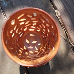 Gyertya- és mécses tartó - otthon & életmód - gyertya, illat, aroma - mécses és mécsestartó - Meska.hu