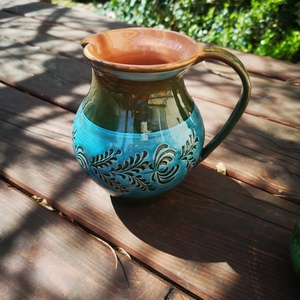 Kerámia kancsó - otthon & életmód - konyhafelszerelés, tálalás - tálalás - üveg & kancsó - Meska.hu