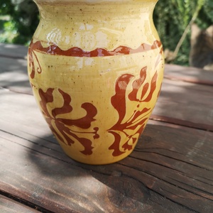 Kerámia váza - otthon & életmód - virágdekoráció - virágtartó - váza - Meska.hu