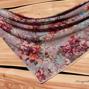 Ódon kendő - ruha & divat - sál, sapka, kendő - kendő - Meska.hu