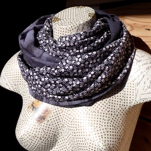 Apró virágos tavaszi-őszi pamut csősál  -  - Meska.hu