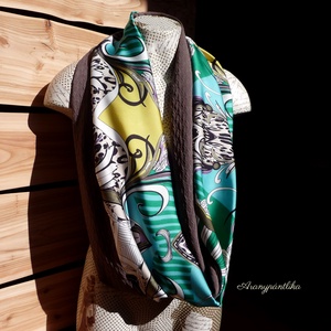 Tavasz a nagyvárosban (selyem-dzsörzé csősál) - ruha & divat - sál, sapka, kendő - sál - Meska.hu Tavasz a nagyvárosban (selyem-dzsörzé csősál) - ruha & divat - sál, sapka, kendő - sál - Meska.hu