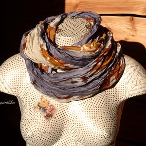 AVAR SZÉPE (hernyóselyem-muszlin gyűrt csősál) - Aranypántlika - ruha & divat - sál, sapka, kendő - sál - Meska.hu AVAR SZÉPE (hernyóselyem-muszlin gyűrt csősál) - Aranypántlika - ruha & divat - sál, sapka, kendő - sál - Meska.hu