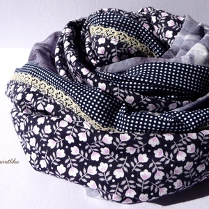 Kicsi bimbós (szürke-rózsaszín, pöttyös csősál) -  Aranypántlika - ruha & divat - sál, sapka, kendő - sál - Meska.hu Kicsi bimbós (szürke-rózsaszín, pöttyös csősál) -  Aranypántlika - ruha & divat - sál, sapka, kendő - sál - Meska.hu