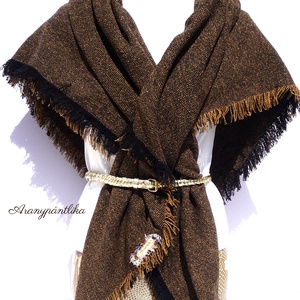 Égetett cukor óriás kendő (brossal vagy anélkül :-))) - ruha & divat - sál, sapka, kendő - stóla - Meska.hu Égetett cukor óriás kendő (brossal vagy anélkül :-))) - ruha & divat - sál, sapka, kendő - stóla - Meska.hu