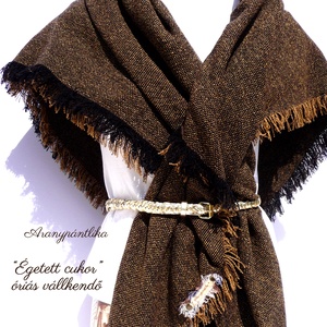 Égetett cukor óriás kendő (brossal vagy anélkül :-))) - ruha & divat - sál, sapka, kendő - stóla - Meska.hu Égetett cukor óriás kendő (brossal vagy anélkül :-))) - ruha & divat - sál, sapka, kendő - stóla - Meska.hu