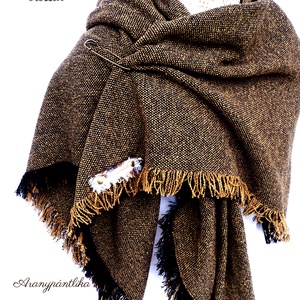 Égetett cukor óriás kendő (brossal vagy anélkül :-))) - ruha & divat - sál, sapka, kendő - stóla - Meska.hu Égetett cukor óriás kendő (brossal vagy anélkül :-))) - ruha & divat - sál, sapka, kendő - stóla - Meska.hu