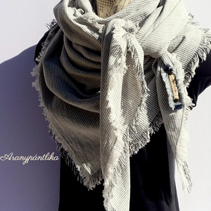 Bézs óriás kendő - Aranypántlika - ruha & divat - sál, sapka, kendő - kendő - Meska.hu Bézs óriás kendő - Aranypántlika - ruha & divat - sál, sapka, kendő - kendő - Meska.hu