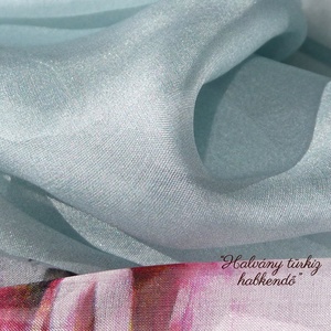 Halvány türkiz hernyóselyem kendő  (1 x 1 m) - ruha & divat - sál, sapka, kendő - kendő - Meska.hu Halvány türkiz hernyóselyem kendő  (1 x 1 m) - ruha & divat - sál, sapka, kendő - kendő - Meska.hu