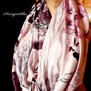 Füstös mályva EXTRA SZÉLES hernyóselyem-szaténselyem csősál - Aranypántlika - ruha & divat - sál, sapka, kendő - sál - Meska.hu Füstös mályva EXTRA SZÉLES hernyóselyem-szaténselyem csősál - Aranypántlika - ruha & divat - sál, sapka, kendő - sál - Meska.hu