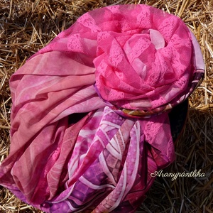 CSIPKEPINK.... (tavaszi-őszi csősál) - ruha & divat - sál, sapka, kendő - sál - Meska.hu CSIPKEPINK.... (tavaszi-őszi csősál) - ruha & divat - sál, sapka, kendő - sál - Meska.hu