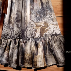 Ódon hernyóselyem szoknya (bronz-szürke) - ruha & divat - női ruha - szoknya - Meska.hu Ódon hernyóselyem szoknya (bronz-szürke) - ruha & divat - női ruha - szoknya - Meska.hu