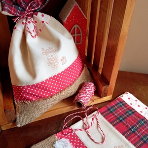 Rénszarvasos mikulás zsák  - karácsony - mikulás - mikulás zsák - Meska.hu Rénszarvasos mikulás zsák  - karácsony - mikulás - mikulás zsák - Meska.hu