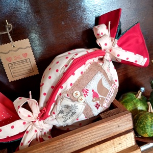 Bonbon táska mikulásra,karácsonyra - Meska.hu