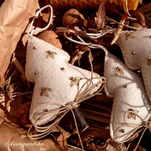 6 darabos karácsonyi ajándékbox, Karácsony, Karácsonyi lakásdekoráció, Karácsonyfadíszek, Varrás, MESKA