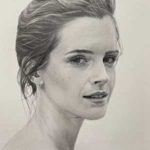 Grafit portré személyről, Művészet, Grafika & Illusztráció, Ceruzarajz, Fotó, grafika, rajz, illusztráció, MESKA