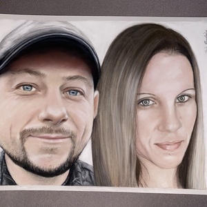 Személy portré fotóról - művészet - grafika & illusztráció - ceruzarajz - Meska.hu