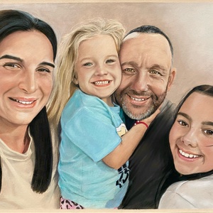 Személy portré fotóról - művészet - grafika & illusztráció - ceruzarajz - Meska.hu