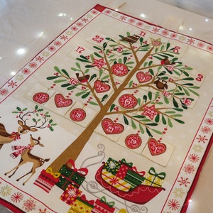 Adventi naptár - karácsonyfa - Meska.hu