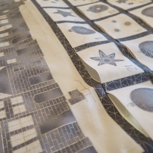 Adventi naptár - karácsonyi falu - karácsony - adventi díszek - adventi naptár - Meska.hu