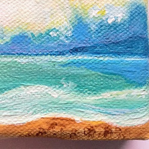 Mini Art / Festmény 10 x 10 cm - művészet - festmény - akril - Meska.hu