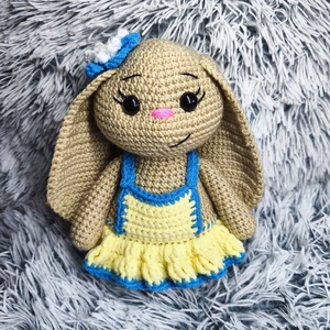 Horgolt nyuszi, Játék & Sport, Plüssállat & Játékfigura, Nyuszi, Horgolás, MESKA