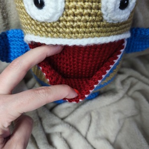 Horgolt szörny - játék & sport - plüssállat & játékfigura - szörnyike - Meska.hu