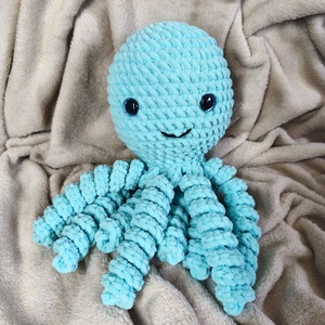 Horgolt polip, Játék & Sport, Plüssállat & Játékfigura, Polip, medúza, Horgolás, MESKA