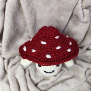 Horgolt gomba - játék & sport - gyerekkonyha - játék gyümölcsök és zöldségek - Meska.hu