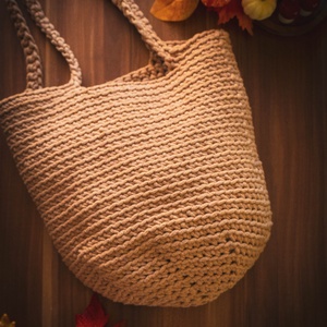 Mira, Táska & Tok, Kézitáska & válltáska, Nagy pakolós táska, Horgolás, MESKA