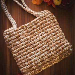 Aria, Táska & Tok, Kézitáska & válltáska, Válltáska, Horgolás, MESKA