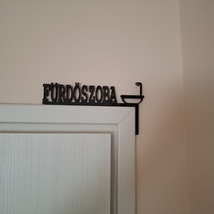 TagMyDoor  fürdőszoba - otthon & életmód - dekoráció - ajtó- és ablak dekoráció - ajtódísz & kopogtató - Meska.hu