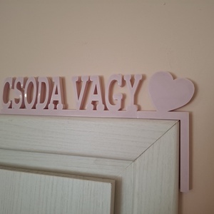 TagMyDoor  egyedi felirattal, Otthon & Életmód, Dekoráció, Ajtó- és ablak dekoráció, Ajtódísz & Kopogtató, Mindenmás, MESKA