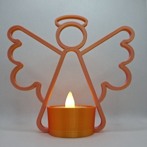 Angyal mécsestartó - otthon & életmód - gyertya, illat, aroma - mécses és mécsestartó - Meska.hu