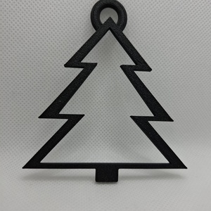 Minimalista fenyő dísz - Meska.hu