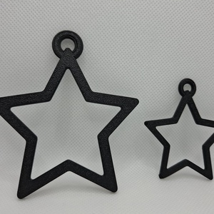 Minimalista csillag dísz - karácsony - karácsonyi lakásdekoráció - karácsonyfadíszek - Meska.hu