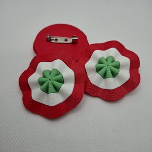 kokárda - ékszer - kitűző és bross - Meska.hu