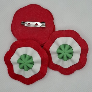 kokárda - ékszer - kitűző és bross - Meska.hu