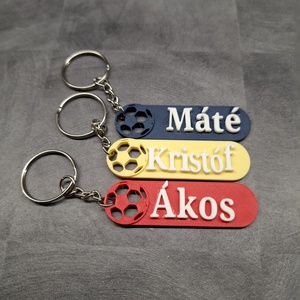 Focis kulcstartó - Meska.hu