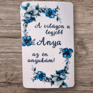 Hűtőmágnes anyák napjára - Meska.hu
