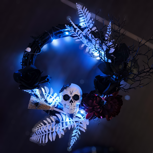 Halloween-i kopogtató  - otthon & életmód - dekoráció - ajtó- és ablak dekoráció - ajtódísz & kopogtató - Meska.hu