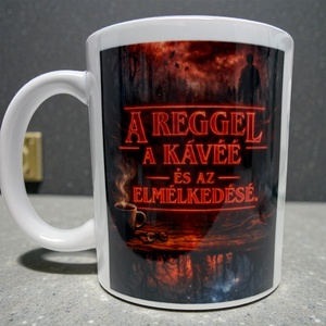 Bögre - A reggel a kávéé, Otthon & Életmód, Konyhafelszerelés, tálalás, Tálalás, Bögre & Csésze, , MESKA