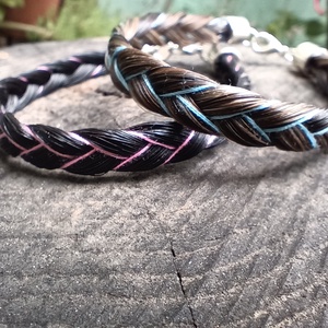 Egyedi lószőr karkötő  - Meska.hu