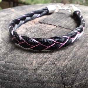 Egyedi lószőr karkötő  - ékszer - karkötő - fonott karkötő - Meska.hu