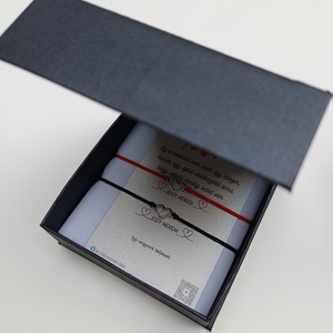 Páros karkötő ajándékcsomag, Ruha & Divat, Páros szett, Női-férfi páros szett, Csomózás, MESKA