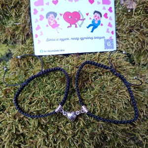 Mágneses páros karkötő - ruha & divat - páros szett - női-férfi páros szett - Meska.hu
