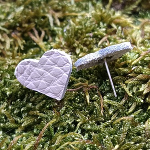 Szív alakú bedugós fülbevaló , Ékszer, Fülbevaló, Pötty fülbevaló, , MESKA