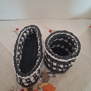 Egyedi új horgolt tároló szett - otthon & életmód - tárolás & rendszerezés - íróasztali tároló - Meska.hu