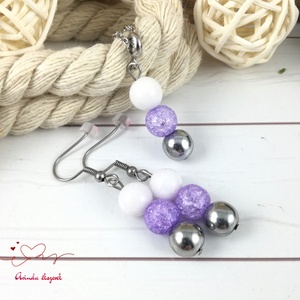 Gondoskodás lila hegyikristály hematit jade ásvány karkötő -  - Meska.hu